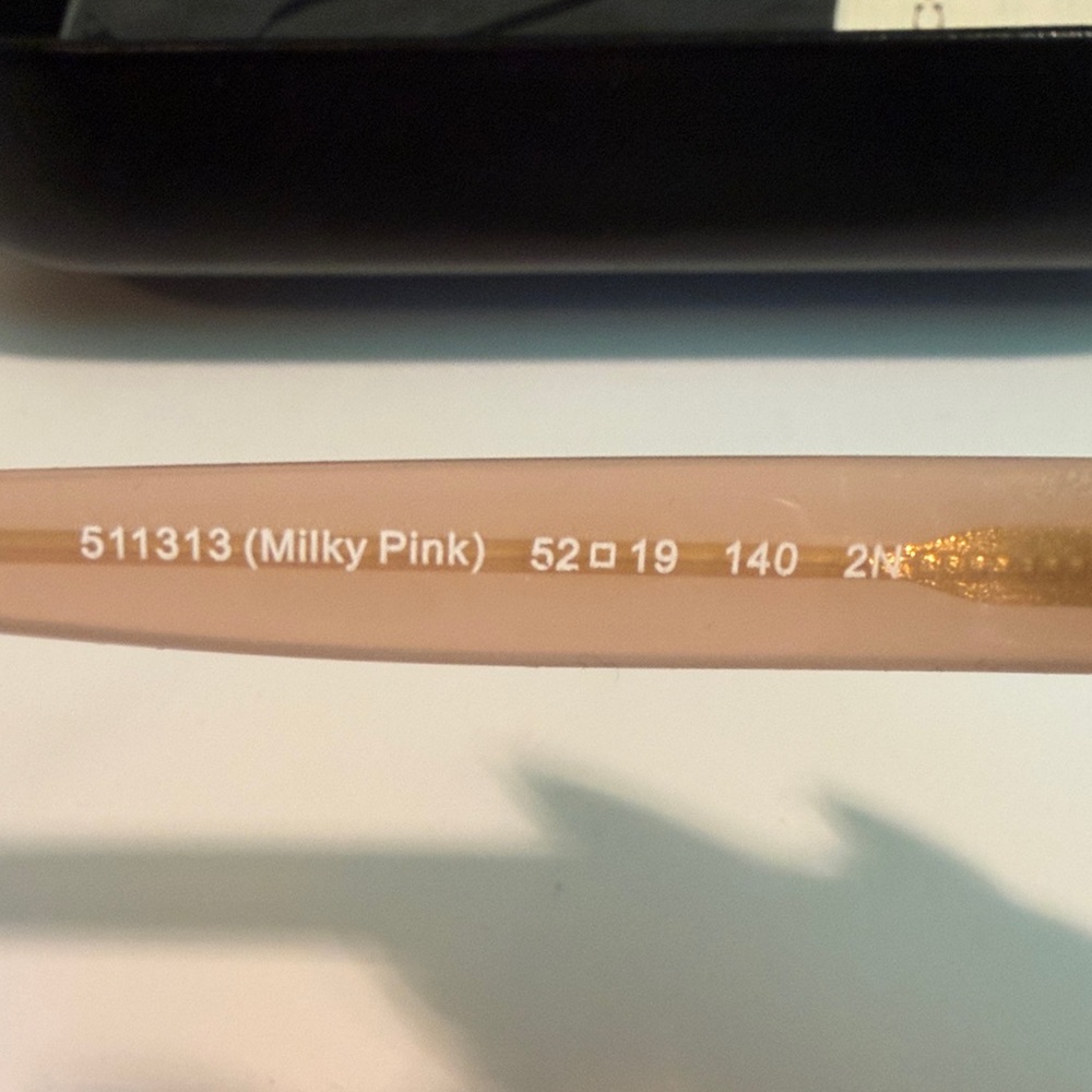 Coach Women's Milky Pink Sunglasses - Picture 5 of 5
